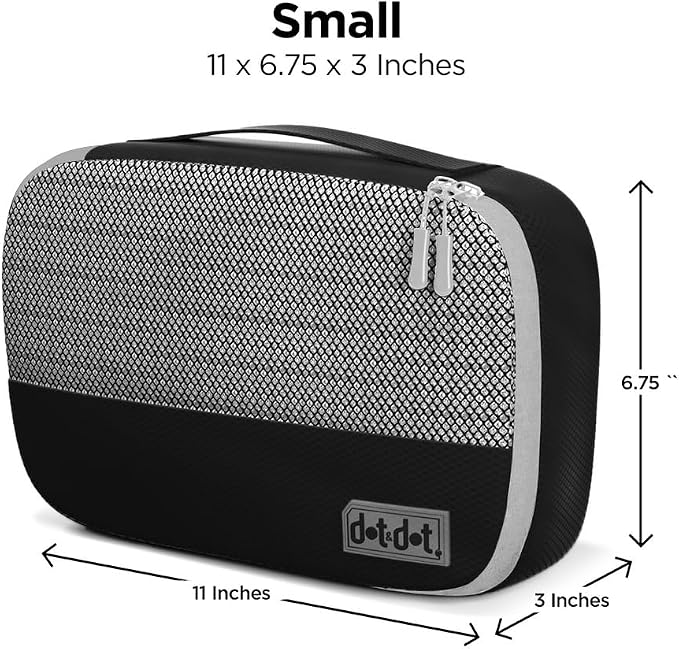 4pc Small Packing Cubes for Travel - Luggage Packing Organizers - Travel Packing Cubes for Suitcases - Image 2