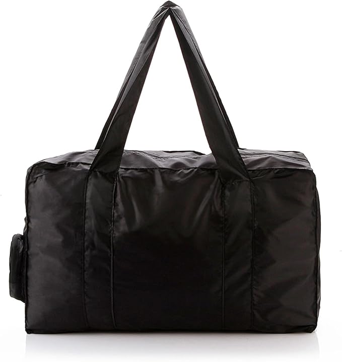 Foldable Bag (16 Litre) - Travel Bag Accessories for Women and Men. Perfect as Carry On Luggage, at the Gym, Duffle Bag for Travels. Foldable & Flexible Tote Bag for Airplane Travel - 051 - Image 3