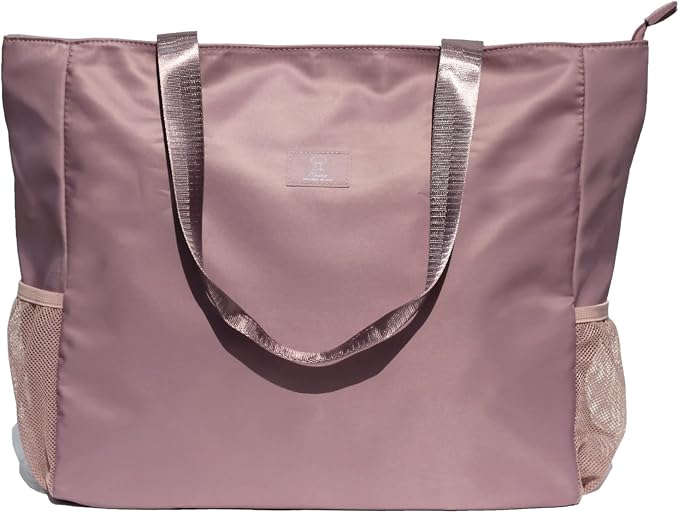 ESVAN LARGE BEACH BAG Water Resistant Lightweight 20 inch Women Oversize Tote Bag for Gym Beach Travel Pool Yoga Nurse - Image 9