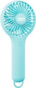 QQT Mini Handheld Fan, 3-Speed Rechargeable Personal Fan by WelcometoQQT
