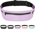 Running Belt for Women & Men-Ultra Light Slim Running Belts | Water-Resistant Phone Holder, 8 Pockets, Adjustable Waist Strap & Reflective Safety for Running, Hiking & Fitness by GLOVES