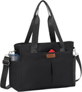 Corduroy Tote Bag for Women Crossbody Bags Lightweight Handbags Shoulder Bag with Zipper Pockets for Work Shopping by AMXNX
