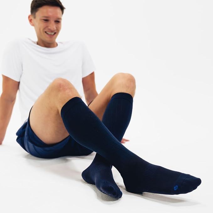 Wellness Compression Socks for circulation, swelling, deep vein thrombosis and calf cramps | 15-20mmHg - Image 6