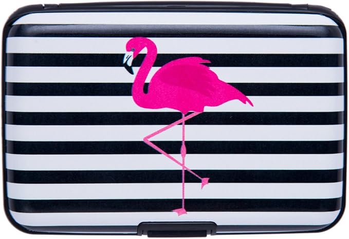 RFID Blocking Credit Card Protector Case Holder Wallet for Men Women | RFID Blocking Credit Card Protector Aluminum ID Case Hard Shell Business Card Holders Metal Wallet for Men or Women by ELFISH