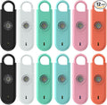 Fauxomor 140dB Personal Safety Alarm for Women 12pack Self Defense Keychain | Super Loud Siren with Low Battery Notice & Strobe Light, Long Battery Life, Portable for Kids Seniors College Girls by Fauxomor