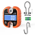 Hanging Scale Handheld 440lb/200kg Crane Scale Luggage Scale,with ABS Plastic case & Big LCD Display, Portable Digital Mini Crane Scale Fishing Scale,for Gym,Hunting,Travelling by CCWEIGH