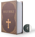 Small Sized Diversion Book Safe Storage Box, Dictionary Secret Hidden Box With Security Combination Lock/Key (Key, Bible) by PACOLO