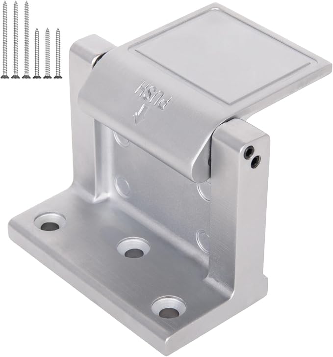 Door Lock Reinforcer Privacy Door Latch for，Hotel Security Door Lock ，Privacy Door Latch for in-Swinging Doors Extra High Home Door Security Lock (1 Pack) by Szliyands