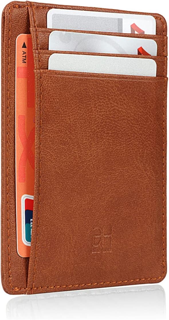 GH GOLD HORSE Slim RFID Blocking Card Holder Minimalist Leather Front Pocket Wallet for Women | Slim by GH+GOLD+HORSE