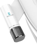 Ultra-Slim Bidet Attachment, Posterior&Feminine Wash-(Retractable Dual Nozzles), Non-Electric Bidet Attachment for Toilet Seat, Adjustable Fresh Cold Water Pressure, Stainless Steel Inlet (DarkGray) by POCALAND