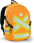 Forcefield Signal - Hi-Vis Reflective Utility Safety Backpack, Orange, Regular | Regular by Forcefield