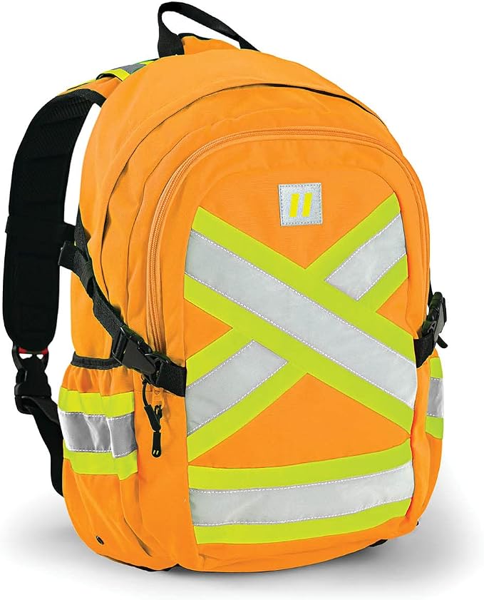 Forcefield Signal - Hi-Vis Reflective Utility Safety Backpack, Orange, Regular | Regular by Forcefield