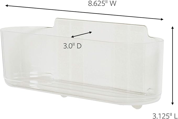 Command Large Caddy, Organize Damage-Free, 1 caddy, 4 strips (HOM-15) - Image 2