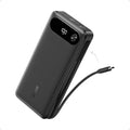 Anker Power Bank, 20,000mAh Travel Essential, Built-in USB-C Cable(Black) | 1 USB-C and 1 USB-A port, for MacBook Pro/Air, iPhone 17/16/15/14, Samsung, Switch and more by Unknown