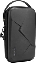 TELESIN Hard Carry Case Waterproof Carrying Bag for Go Pro Mission 1 PRO Hero 13 12 11 10 9 DJI Osmo Action 6/5 Pro/4/Pocket 4 3/Nano Insta360 X5/X4/X3 Ace Pro 2 EDC Tech Pouch Camera Accessories by telesin