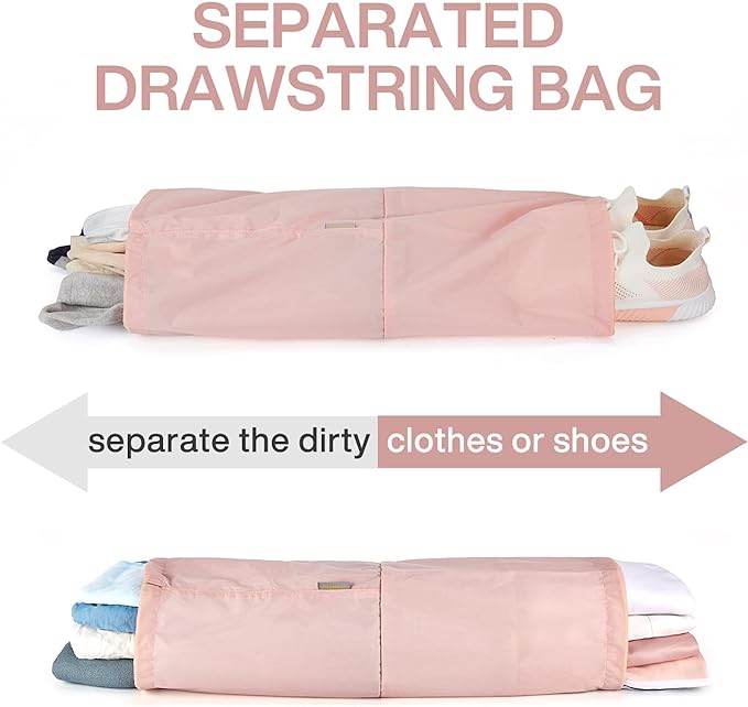 BAGSMART Compression Packing Cubes for Travel Essentials | 14 Set /6 Set /4 Set/2 Set, Lightweight, Durable - Image 5