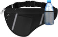 SooGree Men Women Sports Running Waist Bag, Waterproof Fanny Packs with Adjustable Belt, Waist Fanny Pack Bag with Water Bottle Holde for Running Hiking Walking Biking by SooGree