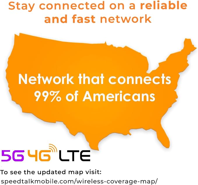 SIM Card Starter Kit, Smartphone Cell Phone, GPS Tracker and IoT, Plan Starting at $5 Prepaid, Data, Talk and Text, High Speed 5G 4G LTE, Android iOS, USA, 3 in 1 SIM Kit - Image 9