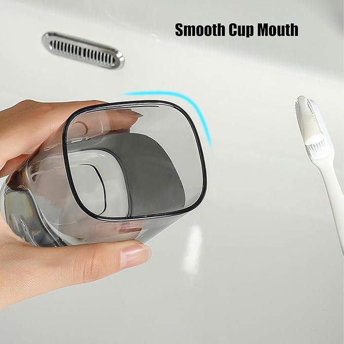 2Pcs Toothbrush Cup Toothbrush Travel Case, Travel Toothbrush Holder Case with Cover Portable Multifunctional Toothbrush Cover, Suitable for Travel Business Camping Bathroom School or Daily Uses - Image 5