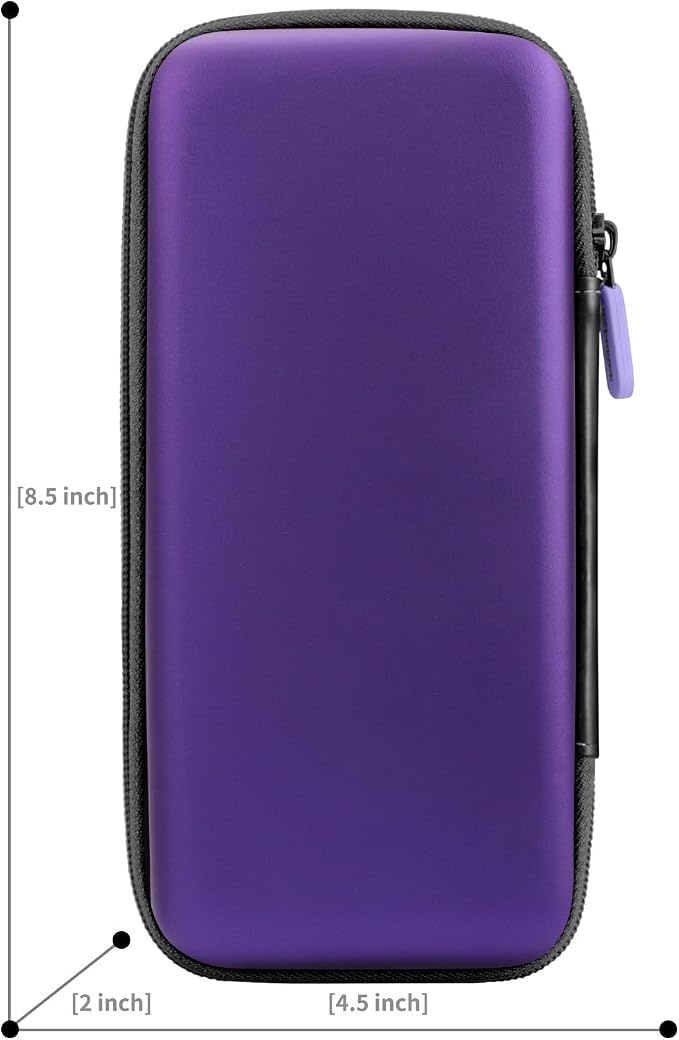 iMangoo Travel Essential Electronics Organizer Charger Case Carrying Pouch | 8.5x4.5x2" Power Bank Tech Accessories Protective Storage Shockproof Portable Purse Men Women School Office Trips Must Have - Image 5