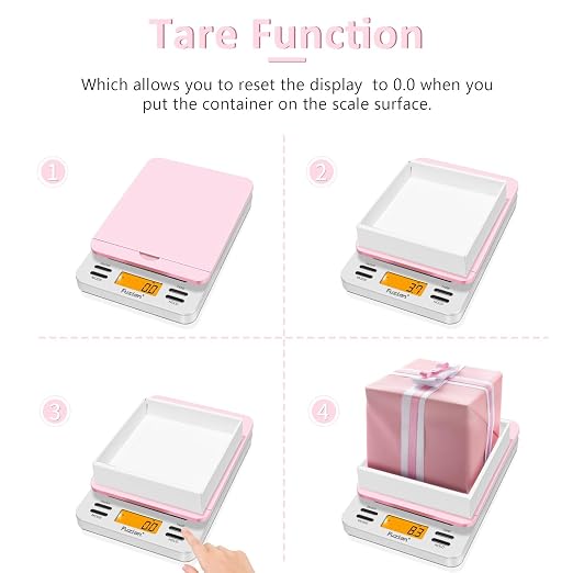 Fuzion Digital Postal Scale, 86 lb/0.1oz Shipping Scale for Packages with Hold and Tare, Postage Scale with Flip Holder, Package Scale for Small Business, Battery & AC Adapter Included - Image 6