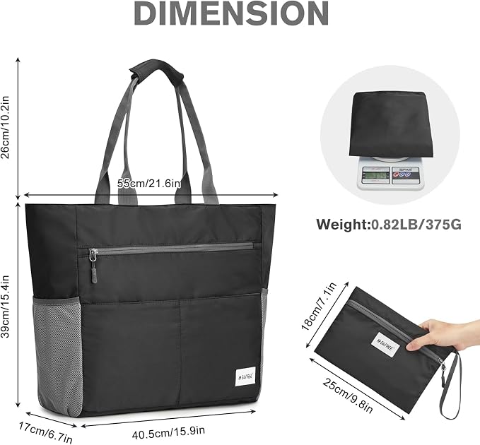 G4Free Beach Bag, Waterproof Sandproof Beach Tote Bag, Large Capacity Foldable for Women - Image 6