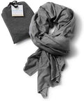 Bucky Jersey Stripe Travel Comfort, Blanket Scarf, Black Stripe (551253) by Bucky