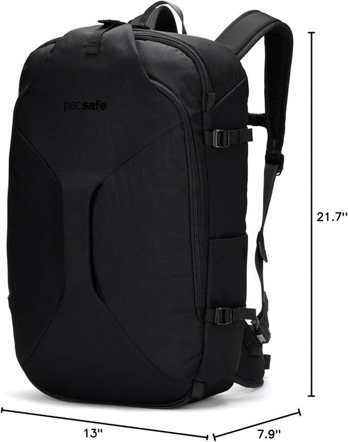Pacsafe EXP45 Anti-Theft Carry-On Travel Pack, Black - Image 13