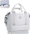Travel Duffel Bag, Sports Tote Gym Bag, Shoulder Weekender Overnight Bag for Women by WONHOX