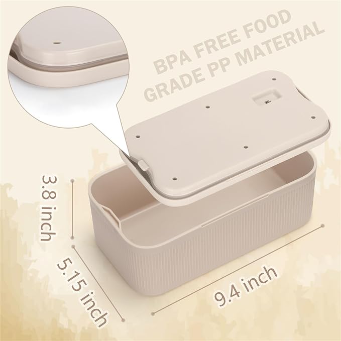 Medicine Lock Box, Small Lock Box with Code, for Secure Storage of Medications, Snacks, Electronics，Cash, Office Files & Travel Essentials and more, Includes Cable Tie - Image 7