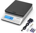 MUNBYN Shipping Scale, 66lb/0.1oz Accurate Digital Postal Scale Black | Hold & Tare & PCS, Dual Power AC or Battery, Backlit LCD, Package Weight Scale, Kitchen & Food Use by MUNBYN