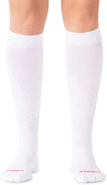 Premium Cotton Knee High Socks - 15-20mmHg Graduated Compression Socks - Soft & Breathable, Unisex by Comrad