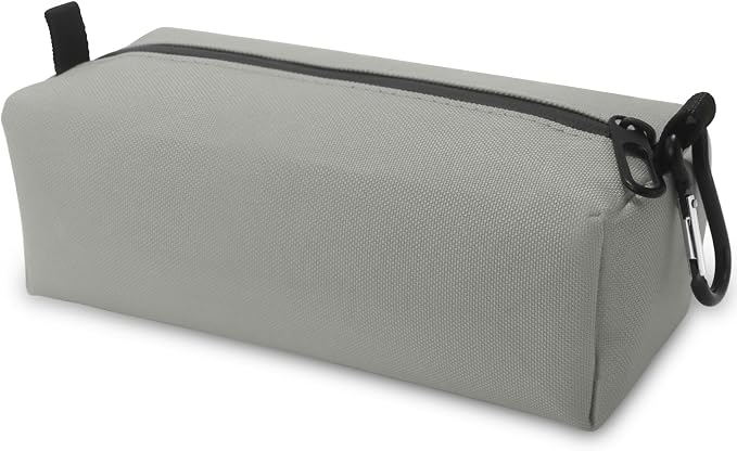 Small Toiletry Bag for Men, Travel Bag Waterproof and Foldable for Storage Mini Toiletry Bag Equipped With Carabiner for Easy Portability (gray) by Unknown