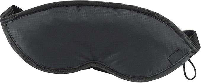 Lewis N. Clark Comfort Sleep Mask | Eye Mask for Travel | Comfortable & Breathable | Light Blocking & Adjustable | Black by LewisNClark