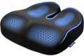 Ergonomic Seat Cushion with Thigh Slope for Long Sitting Comfort | Memory Foam Office Chair Cushion for Car, Home, U-Shaped Design Relieves Hip, Tailbone Pain, Sciatica Pain Relief, Non-Slip by ZIKEE