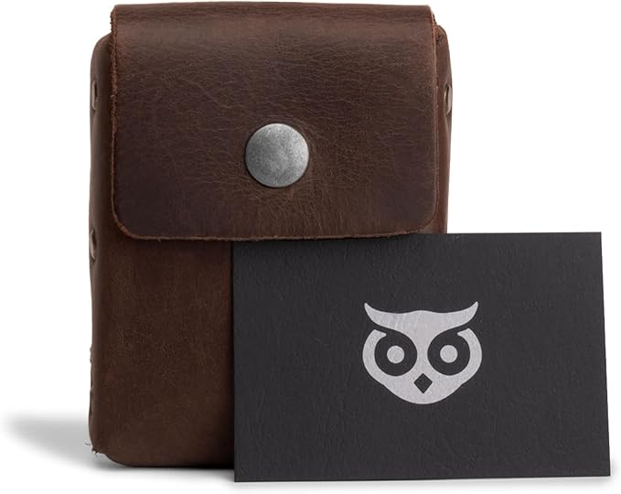 Hide & Drink, Waist Wallet, Holds Up to 20 Cards, Folded Bills & Coins, Charging Cables, Full Grain Leather, Handmade (Bourbon Brown) - Image 5