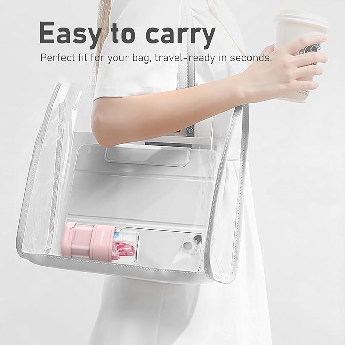 Toothbrush Travel Case Kit,Portable Folding Tooth Brush Holder and Toothpaste Cover Container with Mouthwash Cup, Oral Clean Tools Organizer for Traveling, Bathroom, Camping, Business Trip(1Pack） - Image 4