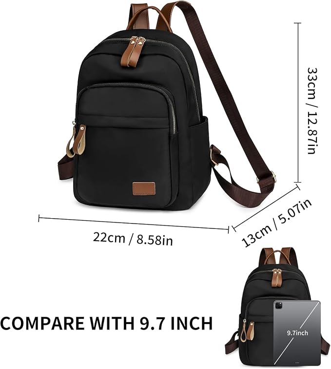 GAEKEAO Backpack Purse for Women PU Leather Anti-theft Backpack Ladies Convertible Large Travel Designer Fashion Shoulder Bag - Image 3