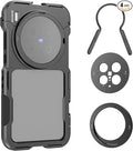 NEEWER X200 Ultra Phone Cage, Quick Release Video Rig Stabilizer for Vlogging Filming Recording with 67mm Filter Ring 17mm Lens Backplate Filter Wrench Compatible with VIVO X200 Ultra, PA146 (Black) by Neewer