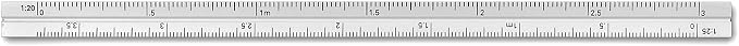 Alumicolor Aluminum Mechanical Metric Pocket Scale, 15CM, Silver - Image 4
