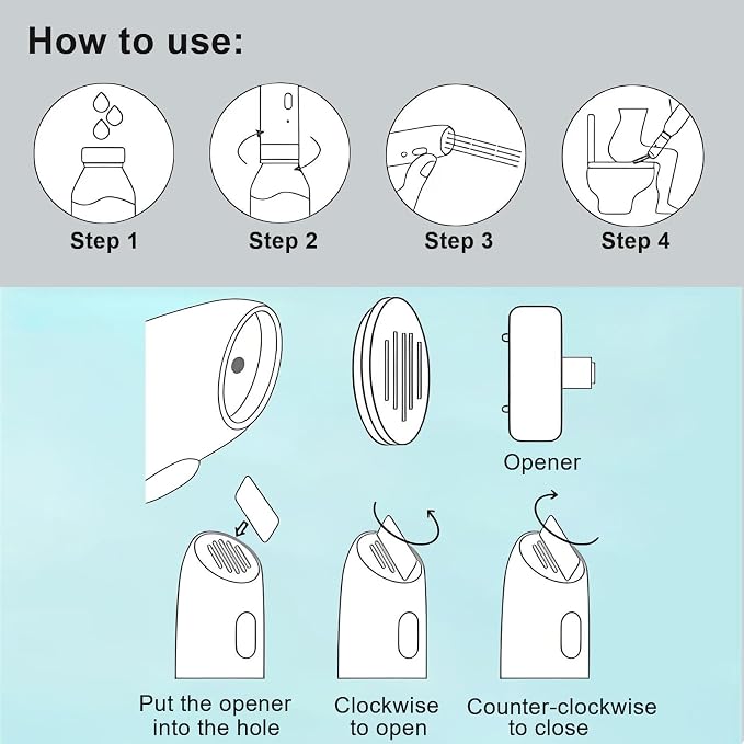 Portable Bidet | High Pressure Travel Bidets with Adapter | Rechargeable Portable Electric Bidets for Men & Women Cleaning | Portable Bidet for Travel - Image 9