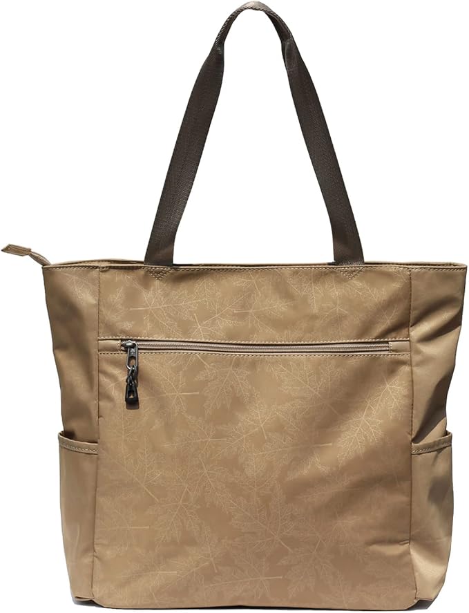 ESVAN Original Floral Water Resistant Large Tote Bag Shoulder Bag for Gym Beach Travel Daily Bags Upgraded - Image 6