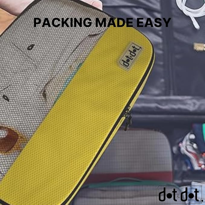 Small Packing Cubes for Travel - 5pc Packing Cubes for Suitcases - Lightweight Luggage Organizer Bags (Non-Compression) - Image 6