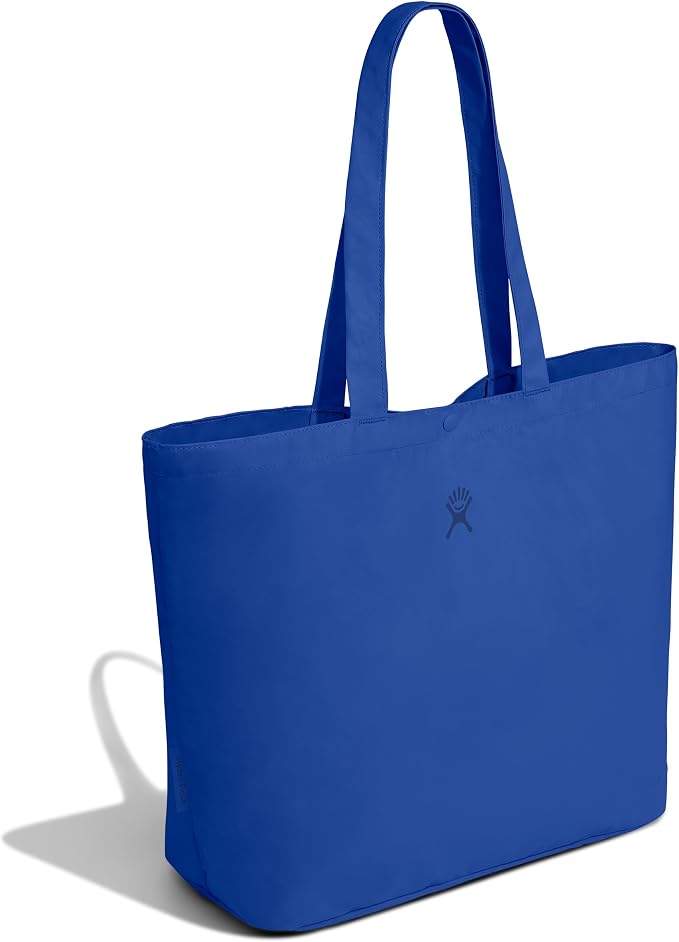 Hydro Flask Tote Bag - Everyday Reusable Travel Bag - Packable for Shopping & Grocery in 20L Capri Blue - Image 4