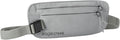 Eagle Creek Undercover RFID Money Belt, Storm Grey | Slim Travel Waist Pouch with RFID Blocking, Secure Passport, Cards, and Cash, Adjustable Strap, Lightweight and Discreet by EagleCreek