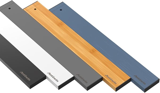Bamboo Drawer Dividers Organizers, Expandable Drawer Separators Splitter,17-22 inches Long Adjustable Spring-loaded Organizer for Large Utensil, Clothes, Tools Drawers (Black) - Image 7