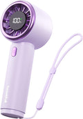 SWEETFULL Portable Handheld Fan, Mini Rechargeable Personal Hand Fan | Strong Airflow, Pocket-Sized, Up to 12H, 5 Speeds, Quiet Cooling Travel Essentials, Cute Gifts for Women, Girls, Lash, Makeup by SWEETFULL