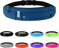 WATERFLY Running Belt Fanny Pack:Phone Holder Belt for Men Women | Lightweight, Soft and breathable fabric,SBS zipper, adjustable waist belt, Zero bounce, Suitable for running workout Fitness by Waterfly