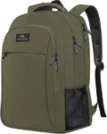 MATEIN Green 15.6 Inch Travel Laptop Backpack, Sturdy Computer Bag for Work | Lightweight Water Resistant, Anti Theft Pocket, Fashion Traveling Daypack, Casual College Office Bag, Gifts for Women Men by MATEIN
