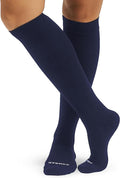 Nylon Knee High Socks - 15-20mmHg Graduated Compression Socks - Soft & Breathable Support Unisex Socks by Comrad